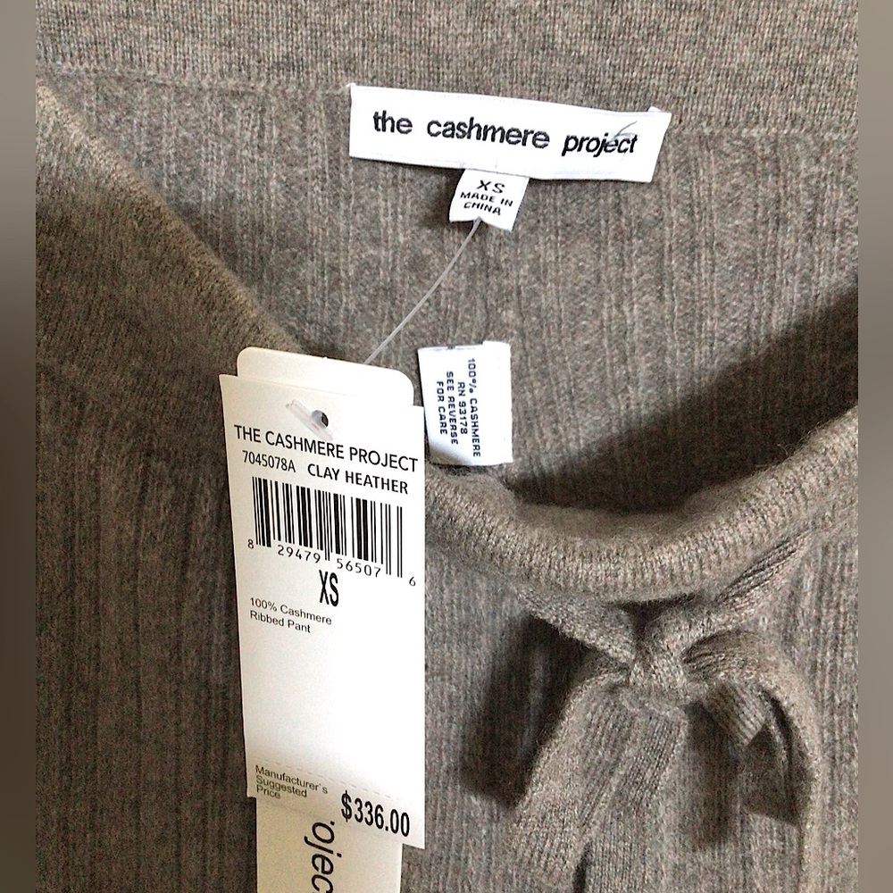 Cashmere Project Ribbed Wide Leg Pants - Picture 5 of 5